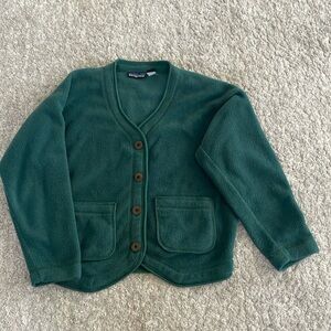 Vintage Patagonia button up fleece cardigan.
